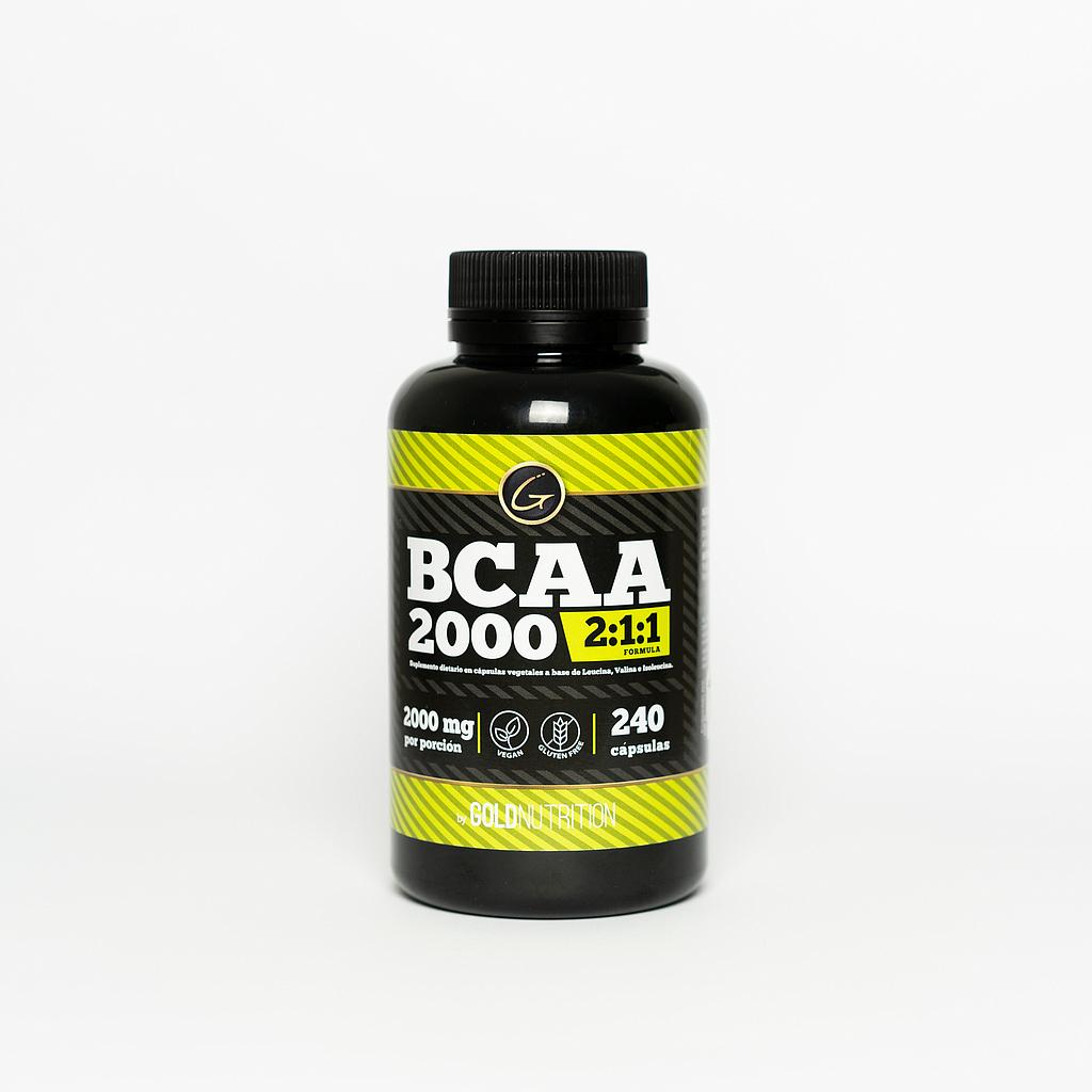 BCAA 240 Caps 2:1:1 2000 mg 