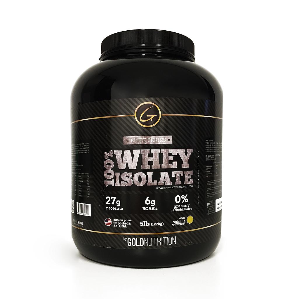 100% WHEY ISOLATE 5 lb